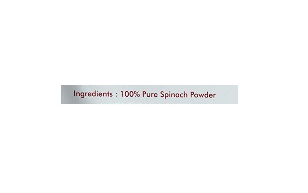 Holy Natural Spinach Powder    Pack  200 grams